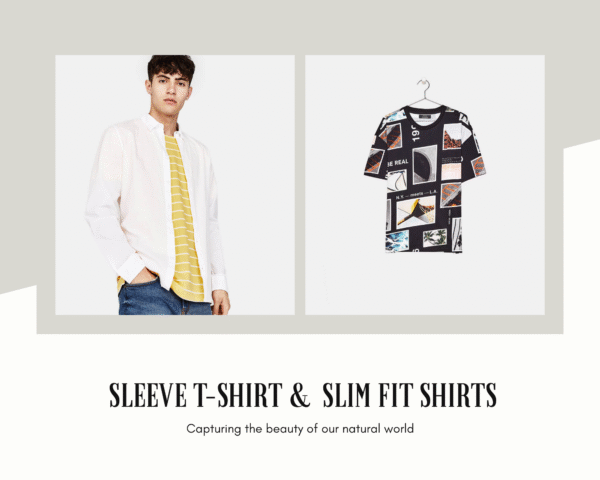Short Sleeve T-Shirt | Slim Fit Dress Shirts